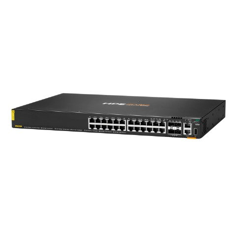 HPE Aruba Networking CX 6200F 24G Class-4 PoE 4SFP+ 370W Managed L3 Gigabit Ethernet (10/100/1000) Power over Ethernet (PoE) 1U