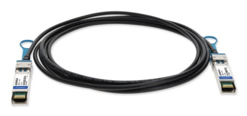 AddOn Networks ADD-SDESHP-PDAC-2M InfiniBand/fibre optic cable 78.7" (2 m) SFP+ DAC Black, Stainless steel