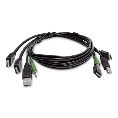 StarTech.com SK2HDMMKVM10-TAA KVM cable Black 118.1" (3 m)