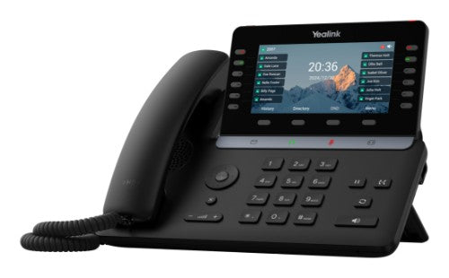 Yealink T85W IP phone Black LCD Wi-Fi