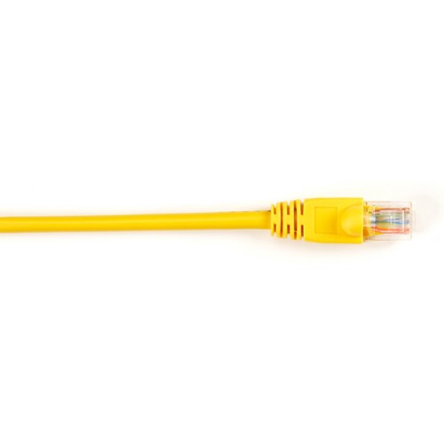 Black Box CAT5e Patch 2.1m networking cable Yellow 82.7" (2.1 m)
