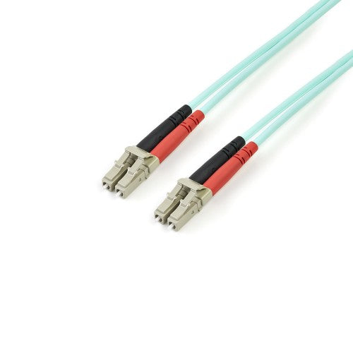 StarTech.com A50FBLCLC3 InfiniBand/fibre optic cable 118.1" (3 m) LC Turquoise