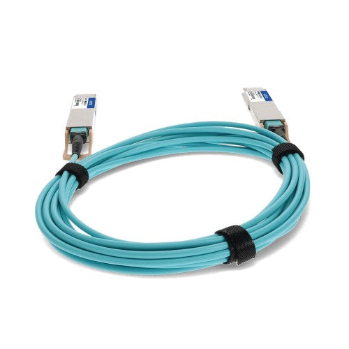 AddOn Networks QSFPDD4-400G-AOC3M-AO InfiniBand/fibre optic cable 118.1" (3 m) QSFP-DD AOC Aqua color