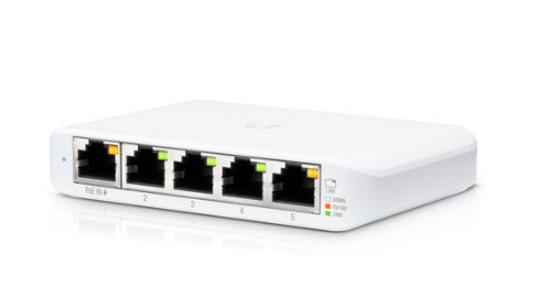 Ubiquiti UniFi Switch Flex Mini (5-pack) Managed Gigabit Ethernet (10/100/1000) Power over Ethernet (PoE) White