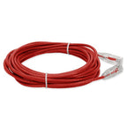 AddOn Networks ADD-16FSLCAT6-RD networking cable Red 192.1" (4.88 m) Cat6 U/UTP (UTP)