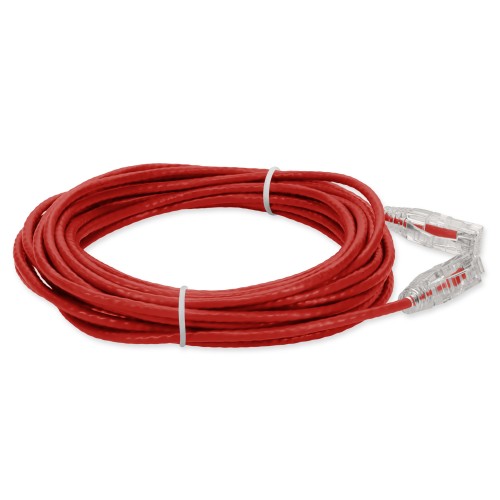 AddOn Networks ADD-16FSLCAT6-RD networking cable Red 192.1" (4.88 m) Cat6 U/UTP (UTP)