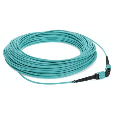 AddOn Networks ADD-MPOMPO-14M5OM4 fiber optic cable 551.2" (14 m) MPO LOMM OM4 Aqua color