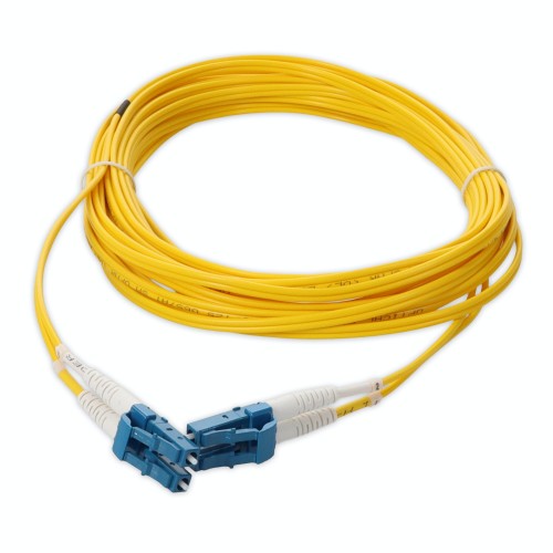 AddOn Networks ADD-LC-LC-5-5M9SMF fiber optic cable 216.5" (5.5 m) OFNR OS2 Yellow