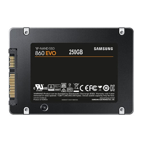 Samsung 860 EVO 2.5" 250 GB Serial ATA III MLC