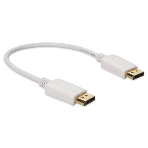 AddOn Networks DISPLAYPORT1FW DisplayPort cable 11.8" (0.3 m) White