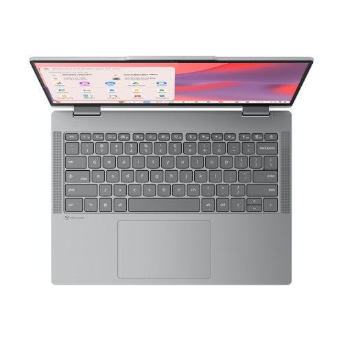 Lenovo Chrome 2in1 14IRU10 Intel Core 5 120U Chromebook 14" Touchscreen WUXGA 8 GB LPDDR5-SDRAM 256 GB SSD Wi-Fi 6E (802.11ax) ChromeOS English Gray
