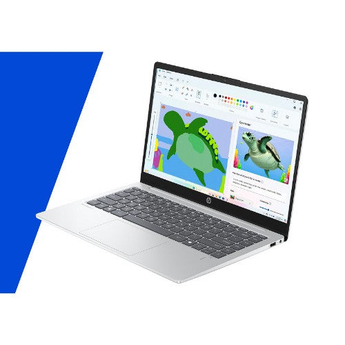 HP OmniBook 3 NGAI OmniBook 3 Laptop Next Gen AI 14-ha0365nr 340 14" Full HD Silver