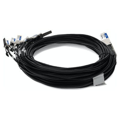 AddOn Networks OSFP-8SFP28-PDAC3M-AO InfiniBand/fibre optic cable 118.1" (3 m) 8xSFP28 Black, Silver