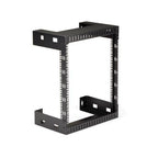StarTech.com RK12WALLO rack cabinet 12U Wall mounted rack Black