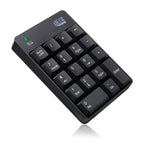 Adesso WKB-6010UB numeric keypad Universal RF Wireless Black