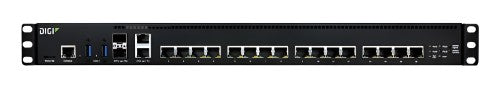 Digi Connect EZ 16 MEI Dual Power serial server RJ-45, RS-232, RS-422/485