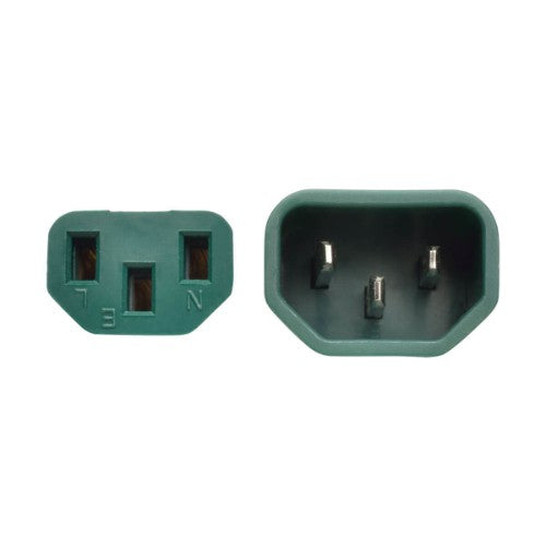 Tripp Lite P004-003-AGN power cable Green 35.4" (0.9 m) C13 coupler C14 coupler