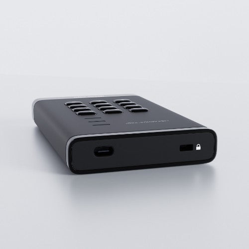 iStorage diskAshur PRO3 SSD 2 TB USB Type-A / USB Type-C 3.2 Gen 1 (3.1 Gen 1) Black