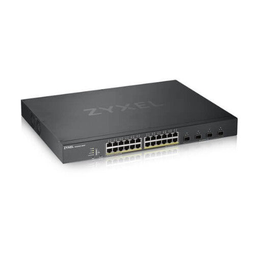 Zyxel XGS1930-28HP network switch Managed L3 Gigabit Ethernet (10/100/1000) Power over Ethernet (PoE) Black