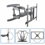 StarTech.com FPWARTB2 TV mount 70" Black
