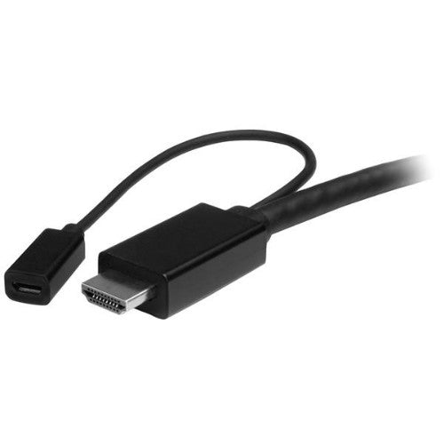 StarTech.com CMDPHD2HD video cable adapter 78.7" (2 m) HDMI HDMI + Mini DisplayPort + USB Type-C Black