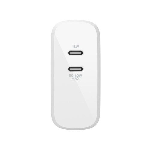 Belkin WCH003DQWH mobile device charger Indoor White