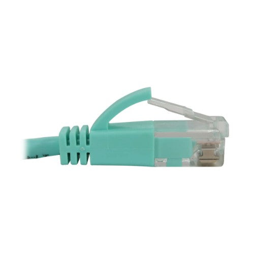 Tripp Lite N261-S06-AQ networking cable Aqua color 72" (1.83 m) Cat6a U/UTP (UTP)