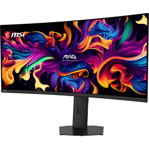 MSI MAG 341CQP QD-OLED X28 computer monitor 34" 3440 x 1440 pixels UltraWide Quad HD Black