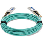 AddOn Networks 100G-QSFP-QSFP-AOC-0101-AO InfiniBand/fibre optic cable 39.4" (1 m) QSFP28 Turquoise
