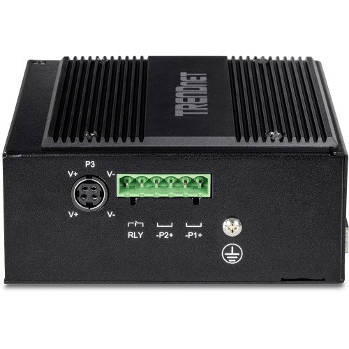 Trendnet TI-BG104 network switch Unmanaged Gigabit Ethernet (10/100/1000) Power over Ethernet (PoE) Black