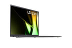 LG Gram 17Z90S-V.APC5U1 laptop Intel Core Ultra 7 155H 17" WQXGA 16 GB LPDDR5x-SDRAM 512 GB SSD Wi-Fi 6E (802.11ax) Windows 11 Pro Gray