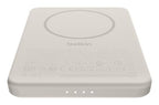 Belkin BoostCharge Lithium-Ion (Li-Ion) 5000 mAh Wireless charging Sand