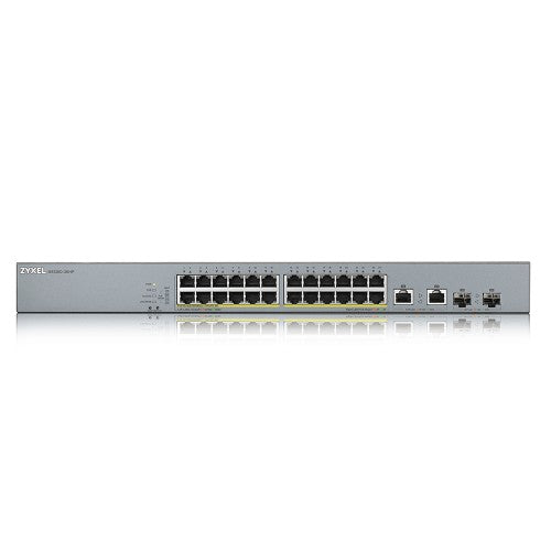 Zyxel GS1350-26HP-EU0101F network switch Managed L2 Gigabit Ethernet (10/100/1000) Power over Ethernet (PoE) Gray