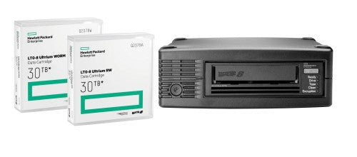 HPE StoreEver LTO-8 Ultrium 30750 External Tape Drive