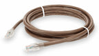 AddOn Networks ADD-10FCAT6A-BN networking cable Brown 120.1" (3.05 m) Cat6a U/UTP (UTP)