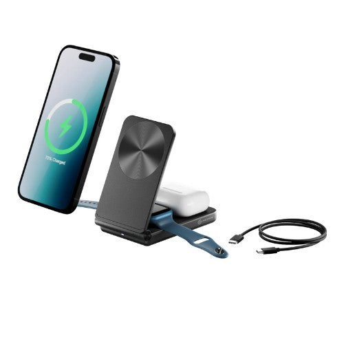 ALOGIC A31FWCBK mobile device charger Headset, Smartphone, Smartwatch, Watch Black USB Wireless charging Fast charging Indoor