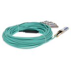 AddOn Networks QSFP-4SFP25G-AOC20M-AO InfiniBand/fibre optic cable 787.4" (20 m) QSFP28 4x SFP28 Active DAC