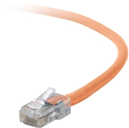 Belkin Cat5e, 5ft, 1 x RJ-45, 1 x RJ-45, Orange networking cable 59.1" (1.5 m)