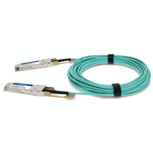 AddOn Networks AOC-Q28-100G-2M-AO InfiniBand/fibre optic cable 78.7" (2 m) QSFP28 Aqua color