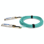 AddOn Networks AOC-Q28-100G-2M-AO InfiniBand/fibre optic cable 78.7" (2 m) QSFP28 Aqua color