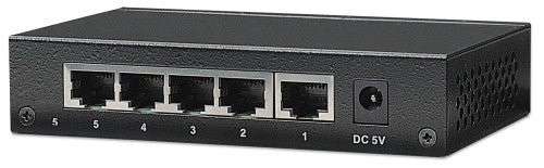 Intellinet 5-Port Fast Ethernet Office Switch Fast Ethernet (10/100) Black