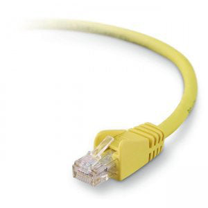 Belkin 7.62 m. Cat6 900 UTP networking cable Yellow 300" (7.62 m)