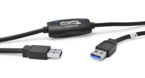 Plugable Technologies USB3-TRAN USB cable USB 3.2 Gen 1 (3.1 Gen 1) 78.7" (2 m) USB A Black