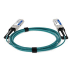 AddOn Networks ADD-QCIQPA-AOC15MP InfiniBand/fibre optic cable 590.6" (15 m) QSFP+ AOC Aqua color