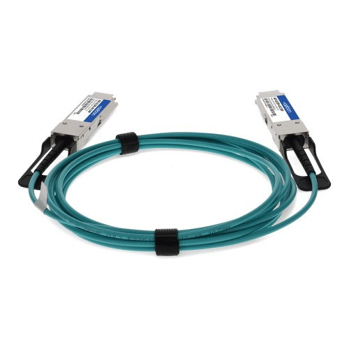 AddOn Networks ADD-QCIQPA-AOC15MP InfiniBand/fibre optic cable 590.6" (15 m) QSFP+ AOC Aqua color