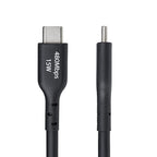 StarTech.com USB2AC15FBKE USB cable USB 2.0 181.1" (4.6 m) USB A USB C Black