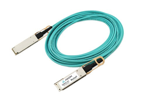 Axiom 470-ACIK-AX InfiniBand/fibre optic cable 393.7" (10 m) SFP28 Blue