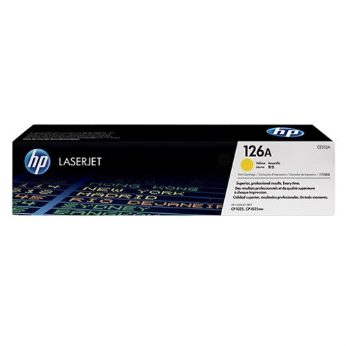 CE312A (126A) Toner yellow, 1000 pages