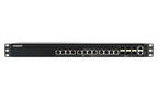 QNAP QSW-M5218-6F12T-US network switch Managed L3 10G Ethernet (100/1000/10000) 1U Black