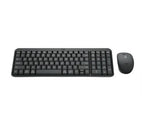 Logitech MK250 Compact Bluetooth Wireless Combo keyboard Mouse included Universal RF Wireless + Bluetooth QWERTY US English Graphite